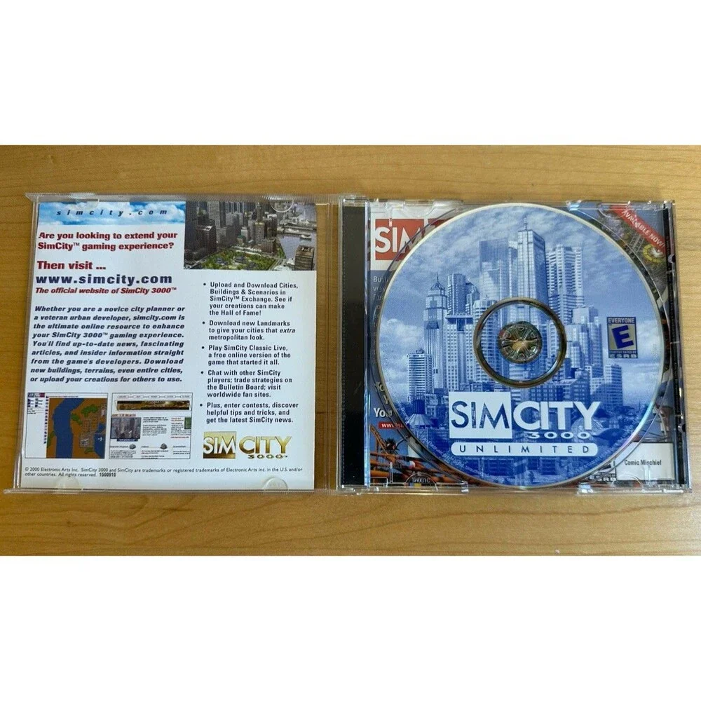 Electronic Arts simcity 3000